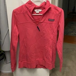 Pink Vineyard Vines Quarter Zip (Never Worn)